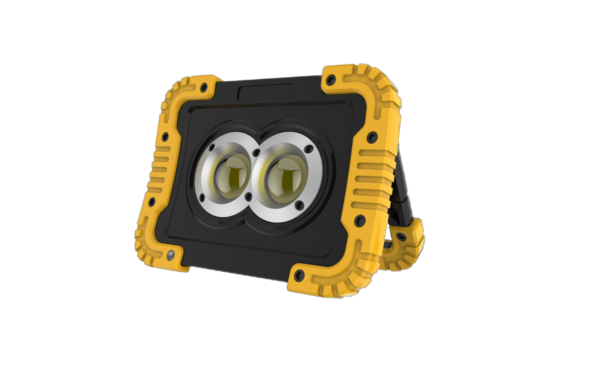 Dual Head 20W LED Rechargeable Work Light - Image 2