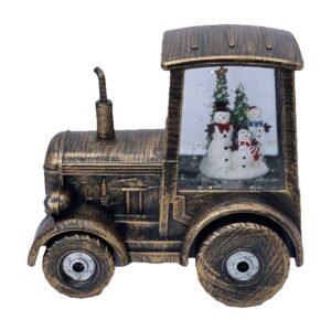 2952-golden-christmas-tractor-toy-for-kids Golden Christmas Tractor Toy for Kids