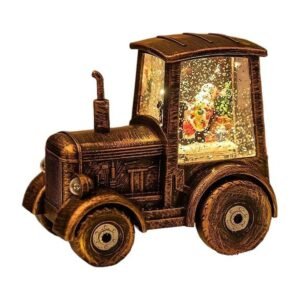 2953-golden-christmas-tractor-holiday-decoration Golden Christmas Tractor Holiday Decoration