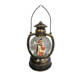 Vintage Gold Brushed Water Lantern