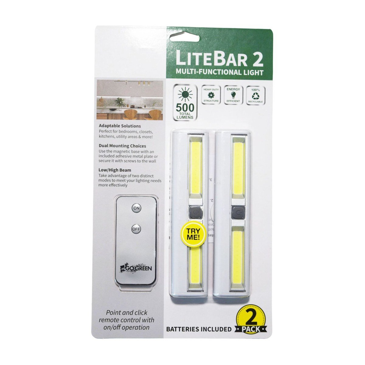 LITEBAR 2 Magnetic Multi-Light Kit