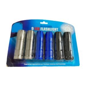 3270-9-led-flashlight-6-pack-set 9-LED Flashlight (6-Pack Set)