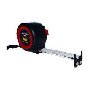 ​​ProLock 5m Self-Locking Tape Measure (Black/Red Edition)​