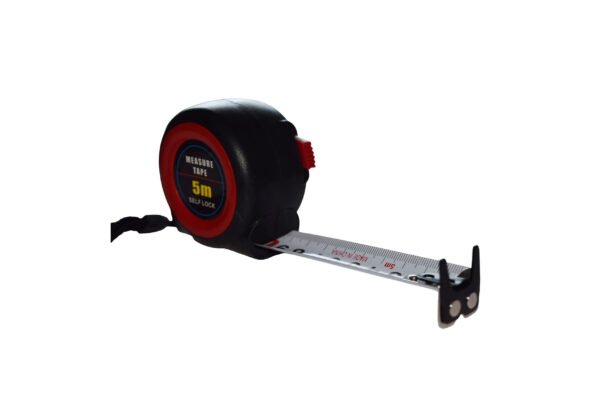 ​​ProLock 5m Self-Locking Tape Measure (Black/Red Edition)​