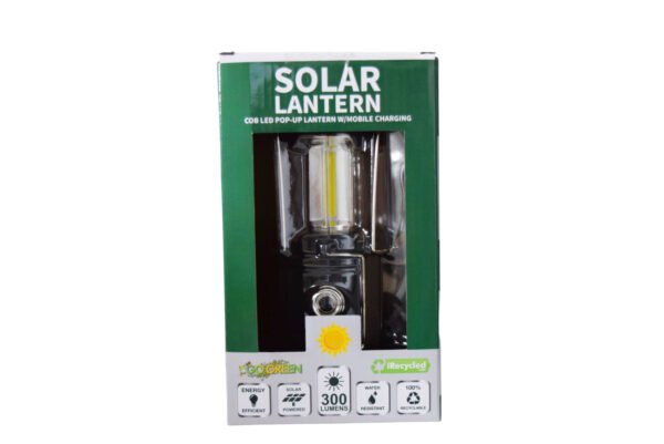 Eclipse Solar COB LED Pop-Up Lantern - Image 4
