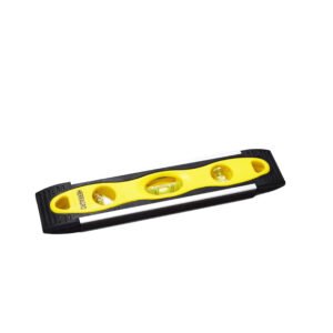 HERRAGRO Triple-Vial Spirit Level (Yellow/Black)​