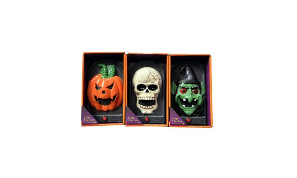 "Scream Trio" Halloween Sound Toys Set (Pumpkin/Skull/Witch)​