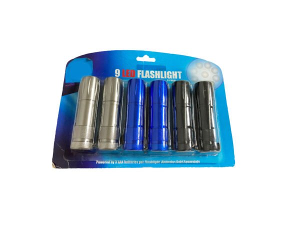 9-LED Flashlight (6-Pack Set)​