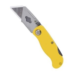 3499-quickfold-30-yellow-utility-knife-twist-lock QuickFold 30° Yellow Utility Knife (Twist-Lock)