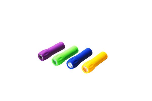 Rainbow Mini Flashlight (4-Color Set)