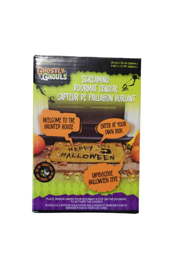 HALLOWEEN Musical Doormat With Sound Activation
