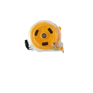 26ftTransparent Cased Orange Internal Tape Measure with Lanyard