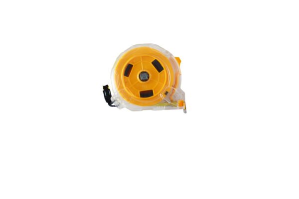 26ftTransparent Cased Orange Internal Tape Measure with Lanyard