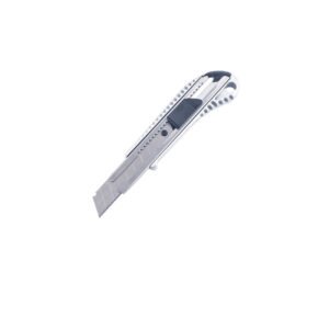 SharpPro Silver Utility Knife (Anti-Slip Button)