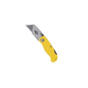 QuickFold 30° Yellow Utility Knife (Twist-Lock)