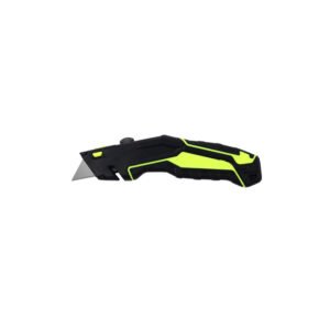 SpeedControl X1 Industrial Utility Knife (Black/Neon Green)