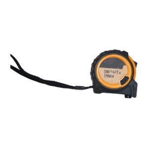 3667-5m-16ft-standard-steel-tape-measure-black-038-orange-profess 5m/16ft Standard Steel Tape Measure (Black & Orange Professional Edition)