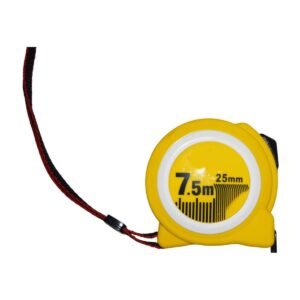 3676-7-5m-wide-professional-steel-tape-measure-yellow-038-black-h 7.5m Wide Professional Steel Tape Measure (Yellow & Black High-Visibility Edition)