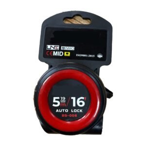 3685-bs-008-5m-auto-lock-steel-tape-measure-red-038-black-profess BS-008 5m Auto-Lock Steel Tape Measure (Red & Black Professional Edition)