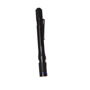 Portable Pen-Shaped Flashlight (with Blue Accent)