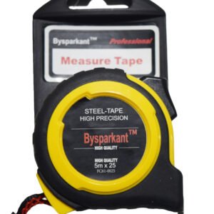 DSC_0691 Bysparkant Professional High - Precision Steel Tape (5m x 25mm, Yellow & Black)