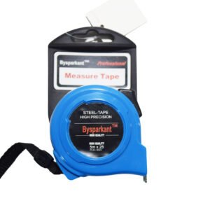 DSC_0692 Bysparkant Professional High - Precision Steel Tape (5m x 25mm, Blue & Black)