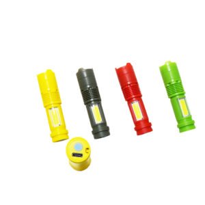 Mini Colorful COB Flashlight