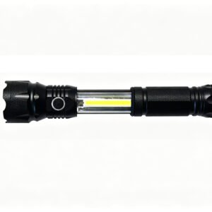 Multi-Functional Dual-LED (Main + COB) Flashlight