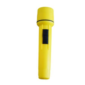 Basic Yellow Plastic Handheld Flashlight