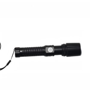 DSC_0200-600x401 USB Rechargeable Zoomable LED Flashlight with Lanyard