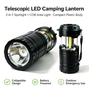 Telescopic LED Camping Lantern